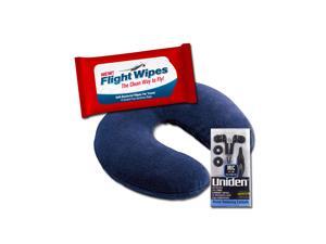 Genetic Solutions Travel Kit Essentials -Travel Neck Pillow & Flight Antibacterial Wipes Genetic Solutions Travel Kit Essentials -Travel Neck Pillow & Flight Antibacterial Wipes