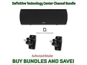 Definitive Technology ProCenter 1000 Compact Center Speaker (Black) & Definitive Technology Pro-Mount 90 - Pair (Black) Definitive Technology ProCenter 1000 Compact Center Speaker (Black) & Definitive Technology Pro-Mount 90 - Pair (Black)