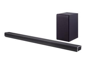 LG SH5B 320W 2.1ch Sound Bar with Wireless Subwoofer and Bluetooth Connectivity LG SH5B 320W 2.1ch Sound Bar with Wireless Subwoofer and Bluetooth Connectivity