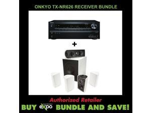 Onkyo TX-NR626 7.2-Channel Receiver Definitive Technology ProCinema 600 White Onkyo TX-NR626 7.2-Channel Receiver Definitive Technology ProCinema 600 White