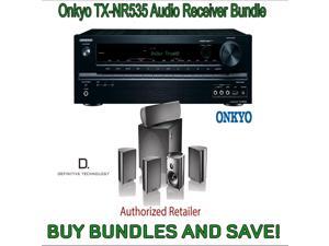 Onkyo TX-NR535 5.2-Channel Network A/V Receiver & Definitive Technology ProCinema 600 5.1 Speaker System (Set of Six, Black) Onkyo TX-NR535 5.2-Channel Network A/V Receiver & Definitive Technology ProCinema 600 5.1 Speaker System (Set of Six, Black)