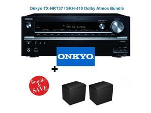 Onkyo TX-NR737 7.2-Channel Network A/V Receiver + Onkyo SKH-410 Dolby Atmos-Enabled Speaker System (Set of 2) Onkyo TX-NR737 7.2-Channel Network A/V Receiver + Onkyo SKH-410 Dolby Atmos-Enabled Speaker System (Set of 2)