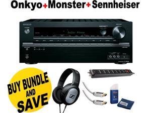 Onkyo TX-NR545 7.2-Channel A/V Receiver + Sennheiser Headphone + Monster Home Theather Bundle Onkyo TX-NR545 7.2-Channel A/V Receiver + Sennheiser Headphone + Monster Home Theather Bundle