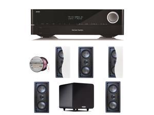 HARAVR1610BND58 Harman Kardon AVR 1610 5.1-Channel 85-Watt Roku Ready Netwo + Speakers Bundle HARAVR1610BND58 Harman Kardon AVR 1610 5.1-Channel 85-Watt Roku Ready Netwo + Speakers Bundle