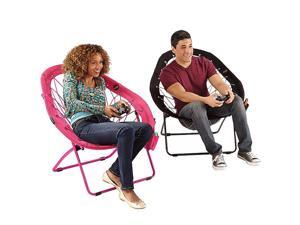Super-Bungee Chair -- New pear shape only from Brookstone! Super-Bungee Chair -- New pear shape only from Brookstone!