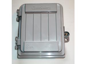 CableGuard CG-500 Coax Demarcation Enclosure Outdoor Waterproof Weatherproof Cable High Impact Thermoplastic 7"x5.75"x2" (inner dimensions) Drop Box with Self Sealing Ports Wifi Camera CableGuard CG-500 Coax Demarcation Enclosure Outdoor Waterproof Weatherproof Cable High Impact Thermoplastic 7"x5.75"x2" (inner dimensions) Drop Box with Self Sealing Ports Wifi Camera