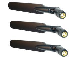 Super Power Supply® 3 x 6dBi RP-SMA Flat Antennas for PCI-E Express Cards Asus PCE-AC68 AC-1900 PCE-AC66 TP-Link TL-WDN4800; TP-Link C9 AC1900 C8 AC1750 TL-1043ND Super Power Supply® 3 x 6dBi RP-SMA Flat Antennas for PCI-E Express Cards Asus PCE-AC68 AC-1900 PCE-AC66 TP-Link TL-WDN4800; TP-Link C9 AC1900 C8 AC1750 TL-1043ND