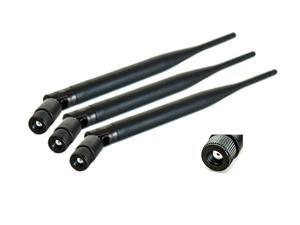 Super Power Supply® 3 x 6dBi RP-SMA db Round Antennas for PCI-E Express Cards Asus PCE-AC68 AC-1900 PCE-AC66 TP-Link TL-WDN4800; TP-Link C9 AC1900 C8 AC1750 TL-1043ND Super Power Supply® 3 x 6dBi RP-SMA db Round Antennas for PCI-E Express Cards Asus PCE-AC68 AC-1900 PCE-AC66 TP-Link TL-WDN4800; TP-Link C9 AC1900 C8 AC1750 TL-1043ND