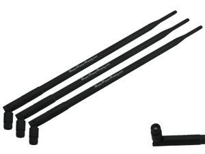 Super Power Supply® 3 x 9dBi RP-SMA Style 1 Antennas for PCI-E Express Cards Asus PCE-AC68 AC-1900 PCE-AC66 ; TP-Link TL-WDN4800 ; TP-Link C9 AC1900 C8 AC1750 TL-1043ND Super Power Supply® 3 x 9dBi RP-SMA Style 1 Antennas for PCI-E Express Cards Asus PCE-AC68 AC-1900 PCE-AC66 ; TP-Link TL-WDN4800 ; TP-Link C9 AC1900 C8 AC1750 TL-1043ND