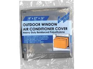 Comfort Zone, CZAC2, 18" x 27" x 16" x 6 Mil, Small, Outside Outdoor Window Air Conditioner Cover Comfort Zone, CZAC2, 18" x 27" x 16" x 6 Mil, Small, Outside Outdoor Window Air Conditioner Cover