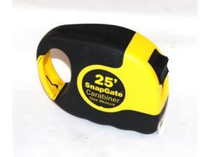 SnapGate, 00105, 25' Carabiner Tape Measure, Easy Grip Rubberized SnapGate, 00105, 25' Carabiner Tape Measure, Easy Grip Rubberized