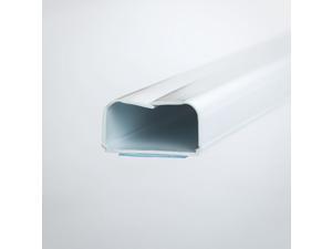 Wire Hider Premiere Raceway WireHider, FWH-12411, 1" x 48", White, Base Molding Self Adhesive Wire Hider Premiere Raceway WireHider, FWH-12411, 1" x 48", White, Base Molding Self Adhesive
