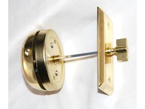 Ultra Hardware, 03200, Polished Brass, Door Mount Thumb Turn Door Bell Non Electric Ultra Hardware, 03200, Polished Brass, Door Mount Thumb Turn Door Bell Non Electric