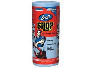Kimberly Clark Professional Scott'S, 75130, 55 Count Per Roll, Blue Shop Towel, Absorbent, Disposable, 1 Roll Kimberly Clark Professional Scott'S, 75130, 55 Count Per Roll, Blue Shop Towel, Absorbent, Disposable, 1 Roll
