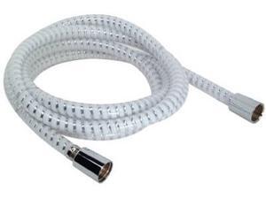 Jaclo, WH-3060-S, White 60" Stretch Flex Hose, Universal Replacement Jaclo, WH-3060-S, White 60" Stretch Flex Hose, Universal Replacement