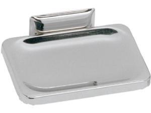Decko Bath Products, 38000, Wall Mount Soap Dish, 4-1/2" x 3-1/2", Chrome Plated Decko Bath Products, 38000, Wall Mount Soap Dish, 4-1/2" x 3-1/2", Chrome Plated