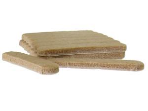 True Value Shepherd, TV23108, 16 Pack, 1/2" x 2-5/8", Beige, Self Adhesive Felt Strip Pad, Heavy Duty True Value Shepherd, TV23108, 16 Pack, 1/2" x 2-5/8", Beige, Self Adhesive Felt Strip Pad, Heavy Duty