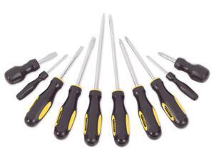 Stanley Tools, 60-100, 10 Piece Standard Fluted Screwdriver Set, Phillips Slotted Stanley Tools, 60-100, 10 Piece Standard Fluted Screwdriver Set, Phillips Slotted