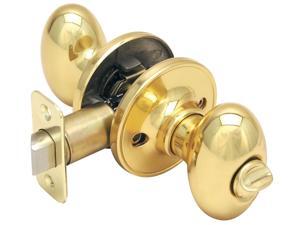 Ultra Security Plus, 44166, Polished Brass, Entrance Keyed Entry, Egg Shape Tubular Knob, Grade 3, Lock Set Lockset Ultra Security Plus, 44166, Polished Brass, Entrance Keyed Entry, Egg Shape Tubular Knob, Grade 3, Lock Set Lockset