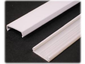 Wiremold, NMW1, 5', White, Plastic, Wire Channel, 1-5/16" x 3/8", 2 Parts, Base & Cover Wiremold, NMW1, 5', White, Plastic, Wire Channel, 1-5/16" x 3/8", 2 Parts, Base & Cover
