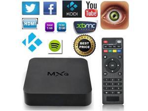 MXQ Amlogic S805 Android 4.4 Quad-Core 8GB XBMC KODI DLNA WIFI Smart TV Box MXQ Amlogic S805 Android 4.4 Quad-Core 8GB XBMC KODI DLNA WIFI Smart TV Box