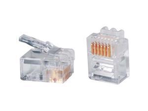 P-6-6 SIEMON COMPANY 6POS 6CON MODULAR PLUG P-6-6 SIEMON COMPANY 6POS 6CON MODULAR PLUG