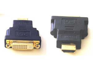 HDMI MALE TO DVI-I DUAL LINK FEMALE HDTV PLASMA ADAPTER HDMI MALE TO DVI-I DUAL LINK FEMALE HDTV PLASMA ADAPTER