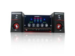 Computer Laptop Desktop Notebook Glass Surface PC Speakers w/ Wireless Remote Computer Laptop Desktop Notebook Glass Surface PC Speakers w/ Wireless Remote