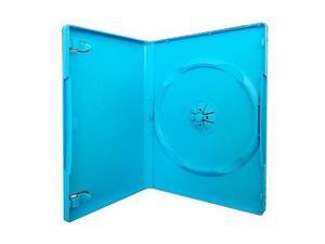 10-Pack 14mm Standard Single Disc Nintendo Wii U Blue DVD Cases Baby Blue Color 10-Pack 14mm Standard Single Disc Nintendo Wii U Blue DVD Cases Baby Blue Color
