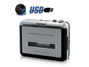 USB Tape-to-MP3 Converter + Cassette Player USB Tape-to-MP3 Converter + Cassette Player