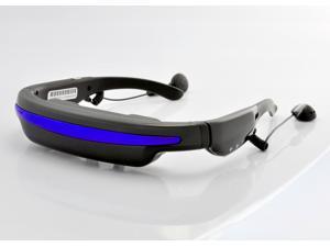 Mobile Theatre Video Glasses with 52 Inch Virtual Screen and Earphones Mobile Theatre Video Glasses with 52 Inch Virtual Screen and Earphones