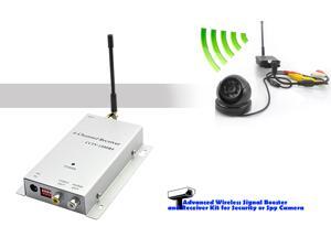 1.2GHz Wireless Signal Booster + Receiver for Security Cameras (AV In, 1500 Meters) 1.2GHz Wireless Signal Booster + Receiver for Security Cameras (AV In, 1500 Meters)