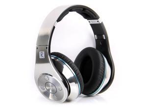 Bluedio R+ Legend Version Bluetooth 4.0 Wireless On-Ear Headphones - Supports NFC (Silver)