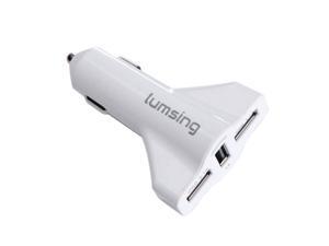 Lumsing® 3-Port USB Car Charger 5.2A 26W Rapid Charging for iPhone iPad, iPod, Samsung Galaxy, HTC, Nokia, Nexus, Motorola, Blackberry, Nook, Bluetooth Speakers and Headsets and More ship from US Lumsing® 3-Port USB Car Charger 5.2A 26W Rapid Charging for iPhone iPad, iPod, Samsung Galaxy, HTC, Nokia, Nexus, Motorola, Blackberry, Nook, Bluetooth Speakers and Headsets and More ship from US