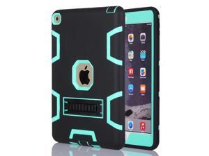 Shockproof Heavy Duty Rubber With Hard Stand Case Cover For iPad Air 2 Shockproof Heavy Duty Rubber With Hard Stand Case Cover For iPad Air 2