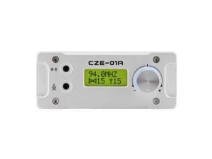 CZERF CZE-01A 1W FM 76-108mhz PLL radio broadcast transmitter PC Control antenna CZERF CZE-01A 1W FM 76-108mhz PLL radio broadcast transmitter PC Control antenna