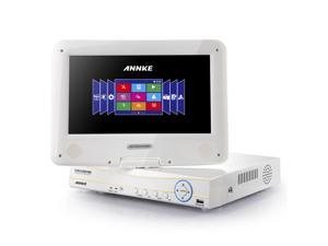 Annke® 4 Channel Hybrid Digital Video Recorder with 10.1 inch LCD Monitor 355°LCD Monitor Scan QR code to easy remote viewing 4CH playback simulanously Convenient Backup with 1TB HDD Annke® 4 Channel Hybrid Digital Video Recorder with 10.1 inch LCD Monitor 355°LCD Monitor Scan QR code to easy remote viewing 4CH playback simulanously Convenient Backup with 1TB HDD