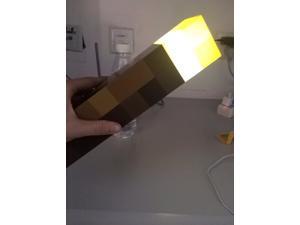 Minecraft Torch Light Up LED Wall Torch toys Handheld LED Tourch Light Minecraft Torch Light Up LED Wall Torch toys Handheld LED Tourch Light