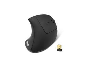 Anker 2.4G Wireless Vertical Ergonomic Optical Mouse, 800 / 1200 /1600DPI, 5 Buttons - Black Anker 2.4G Wireless Vertical Ergonomic Optical Mouse, 800 / 1200 /1600DPI, 5 Buttons - Black