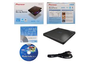 Pioneer BDR-XD05 6X M-Disc BDXL CD DVD Slim Portable External Burner Writer Drive + FREE 1pk Mdisc BD + CyberLink Software Disc + USB Cable Pioneer BDR-XD05 6X M-Disc BDXL CD DVD Slim Portable External Burner Writer Drive + FREE 1pk Mdisc BD + CyberLink Software Disc + USB Cable