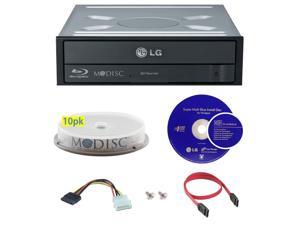 LG WH16NS40 16X M-Disc Blu-ray BDXL CD DVD Internal Burner Writer Drive + FREE 10pk Mdisc DVD + Cyberlink Software Disc + Cables & Mounting Screws LG WH16NS40 16X M-Disc Blu-ray BDXL CD DVD Internal Burner Writer Drive + FREE 10pk Mdisc DVD + Cyberlink Software Disc + Cables & Mounting Screws