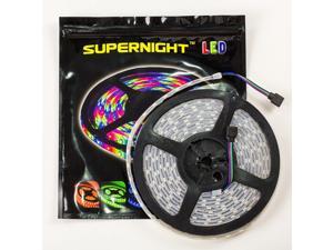 SUPERNIGHT 5M 16.4ft SMD5050 RGB Red/Green/Blue Double Row 600 LED Tube Waterproof Strip Light Flexible Lamp 120led/m SUPERNIGHT 5M 16.4ft SMD5050 RGB Red/Green/Blue Double Row 600 LED Tube Waterproof Strip Light Flexible Lamp 120led/m