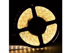 SUPERNIGH 16.4ft Warm White 5050 5M 600led Silicone Tube Waterproof Double Row Strip Light Lamp Outdoor/Indoor 12V 120 Leds/m SUPERNIGH 16.4ft Warm White 5050 5M 600led Silicone Tube Waterproof Double Row Strip Light Lamp Outdoor/Indoor 12V 120 Leds/m