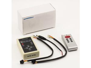SUPERNIGHT 1812 RF Controller 133 types Change Remote Dimmer for Color Dream Magic Chasing 5050 RGB Strip Light SUPERNIGHT 1812 RF Controller 133 types Change Remote Dimmer for Color Dream Magic Chasing 5050 RGB Strip Light