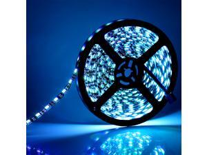 SUPERNIGHT 5M 500cm 5050 SMD 300 LEDs RGB Color Light Strip Black PCB Bright Lamp Waterproof 12V 60 LED/M SUPERNIGHT 5M 500cm 5050 SMD 300 LEDs RGB Color Light Strip Black PCB Bright Lamp Waterproof 12V 60 LED/M