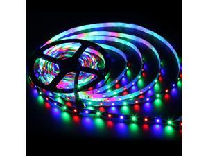 SuperNight® 16.4ft 5M 500CM 3528 SMD RGB 300 LED Light Strip Flexible Flash Color Changing Lamp Non-Waterproof 60 Led/m SuperNight® 16.4ft 5M 500CM 3528 SMD RGB 300 LED Light Strip Flexible Flash Color Changing Lamp Non-Waterproof 60 Led/m