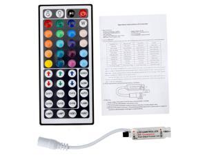 SUPERNIGHT 44 key Wireless Dimmer 12V IR Controller for RGB 5050 3528 Light LED Strip Lamp SUPERNIGHT 44 key Wireless Dimmer 12V IR Controller for RGB 5050 3528 Light LED Strip Lamp