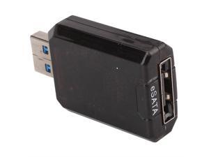 Computer Black USB 3.0 to ESATA Convertor Adapter for Hot-Swapping Plug Computer Black USB 3.0 to ESATA Convertor Adapter for Hot-Swapping Plug