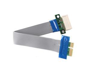1X PCI-E Extension Extender Cable Riser Card Flexible Cable Expansion Cord 1X PCI-E Extension Extender Cable Riser Card Flexible Cable Expansion Cord