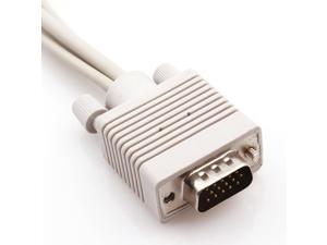 VGA to TV 4-pin S-Video female 3 RCA Composite TV AV Adapter Cable Converter VGA to TV 4-pin S-Video female 3 RCA Composite TV AV Adapter Cable Converter